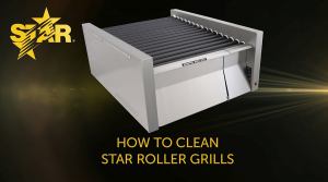 How to clean the Star roller grill graphic