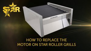 How to replace the motor on Star roller grill graphic