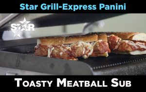 Grill Express Meatball Sub Video Graphic