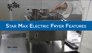 Star Max Electric Fryer 301HLF Demo video