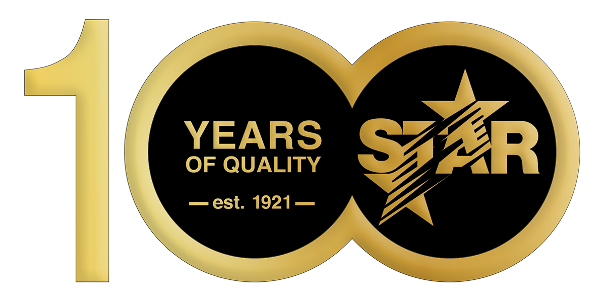 Star 100 years logo